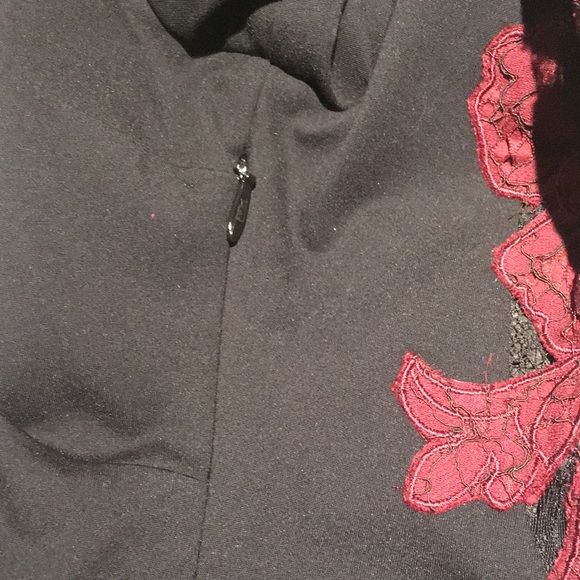 Marciano Black and Lace Bodycon Dress - Picture 8 of 10